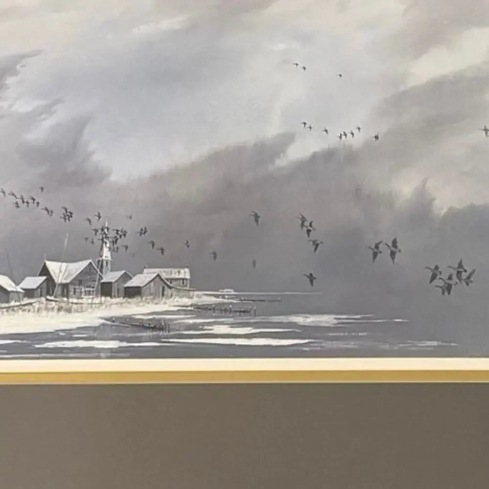 HERB JONES beauty of nature ducks flying over pond PRINT LTD EDITION 1500 16